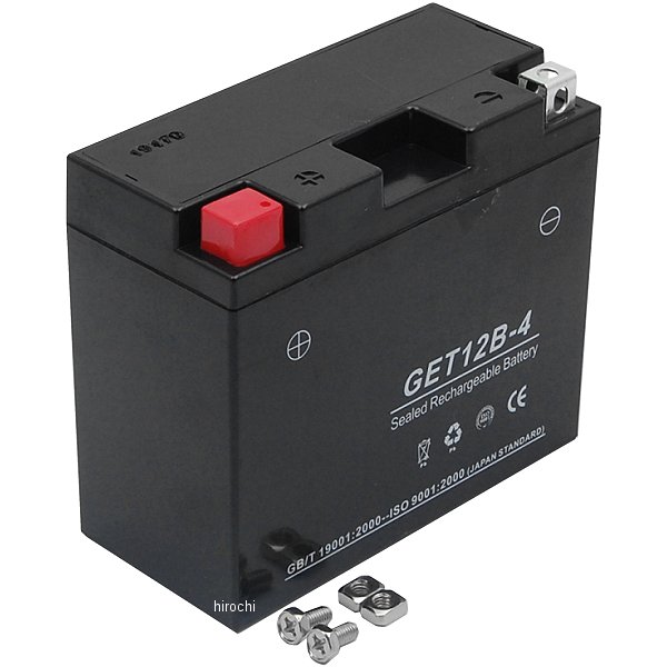 【メーカー在庫あり】 NBS バイクパーツセンター MFジェルバッテリー 12V YTX12B-BS互換 GET12B-4 JP店