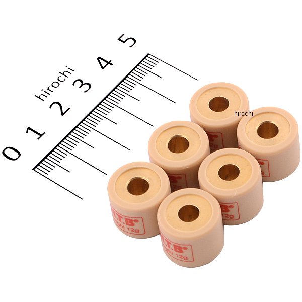 【メーカー在庫あり】 WH16-12.0 NTB ウエイトローラー ホンダ系汎用 16φ×13 12.0g 1セット6個入り WH16-12.0 JP