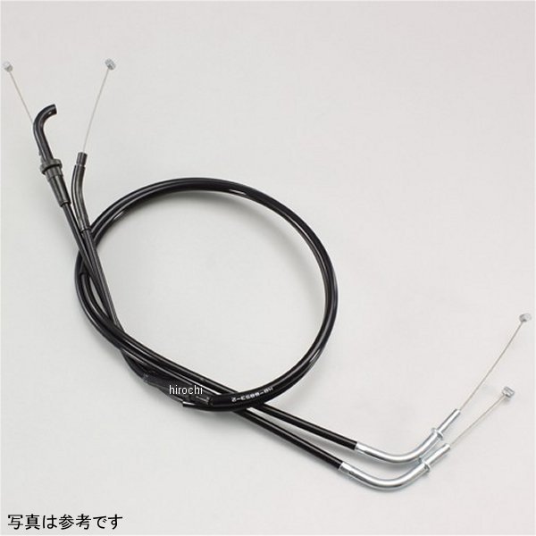 【メーカー在庫あり】 ハリケーン スロットルケーブルW +150mm 03年-07年 シグナスX 黒 HB6466-10 JP店