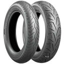 ブリヂストン BRIDGESTONE BATTLECRUISE H50用途:フロントリム径:17インチチューブレスタイプ標準リム幅(インチ):MT3.50許容リム幅(インチ):3.50-4.25偏平率:75%構造:ラジアル荷重指数:67(307kg)速度記号:V(240km/h)一本売り【バトルクルーズ H50特徴】目指したのはロングライフ、ハンドリング、乗りやすさ。フロントタイヤの合成分布(縦ばね)を最適化、タイヤの合成は保ったまま路面からの入力エネルギーを吸収することで振動が減少。新開発のコンパウンド(リア)及び新形状を採用し、EXEDRA MAX対比約2.7倍のロングライフ。ULTIMAT EYEを活用して設置特性を解析、形状、構造を最適化することで大きなキャンバースラストが発生、コーナリンググリップ・ハンドリング性能が向上。大きく均一な接地特性により、バンク角によらず高い操縦安定性を実現。300kg近い車体を低速でも高速でも切れ込みが少なくスッと旋回に入れるハンドリング性能。V-Twin特有の振動を軽減させ、ロングツーリングでも疲れにくく快適な乗り心地。こんなお客さまにおすすめUS製アメリカン・クルーザーをお持ちの方に。重量車のアメリカン・クルーザーをスムーズに操りたい方に。クルーザーでロングツーリング、高速ツーリングを快適に楽しみたい方に。11年-15年 ハーレー FLSTF07年-10年 ハーレー FLSTF11年-15年 ハーレー FLSTFB10年 ハーレー FLSTFBMCR05517楽天 JP店　