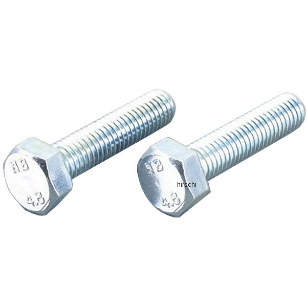 【メーカー在庫あり】 キタコ 六角ボルト 8X30 ユニクロ 2個入り 0900-081-00004 JP店