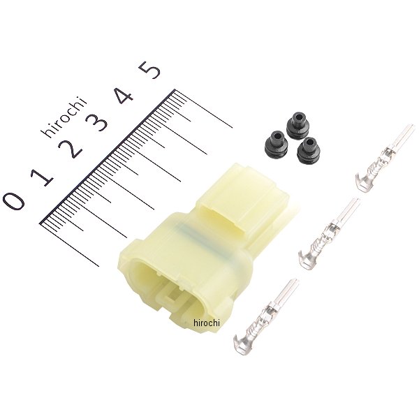 【メーカー在庫あり】 キタコ コネクターセット HM防水/3Pオス 0900-755-02022 JP店