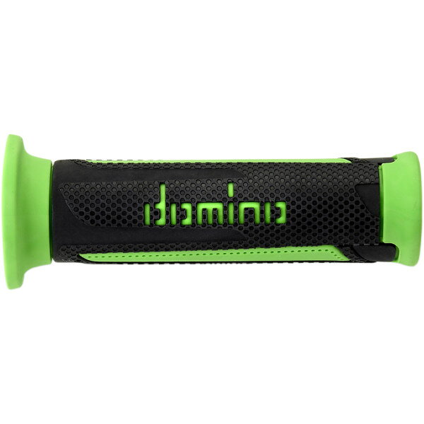 ドミノ domino グリップ ツーリスモ ストリートカラー：アンスラサイト/グリーン7/8インチ(約22.2mm)ハンドルバー用長さ：120mmオープンエンドA35041C4470楽天 JP店　