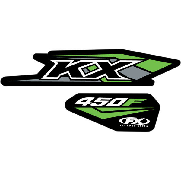 【USA在庫あり】 ファクトリーFX FACTORY EFFEX デカール シュラウド 16年-18年 KX450F 4302-5349 JP店