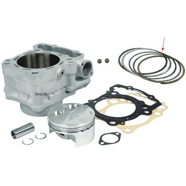 【メーカー在庫あり】 SP武川 ピストンリング セット 84 CBR250R、CRF250L 00-01-0365 JP店