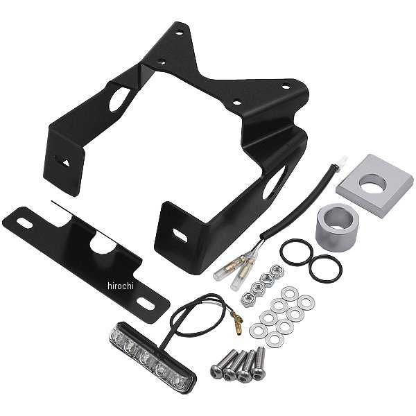 【メーカー在庫あり】 ハリケーン フェンダーレスキット 17年 MT-09 黒 LEDライセンスランプ付き HA664..