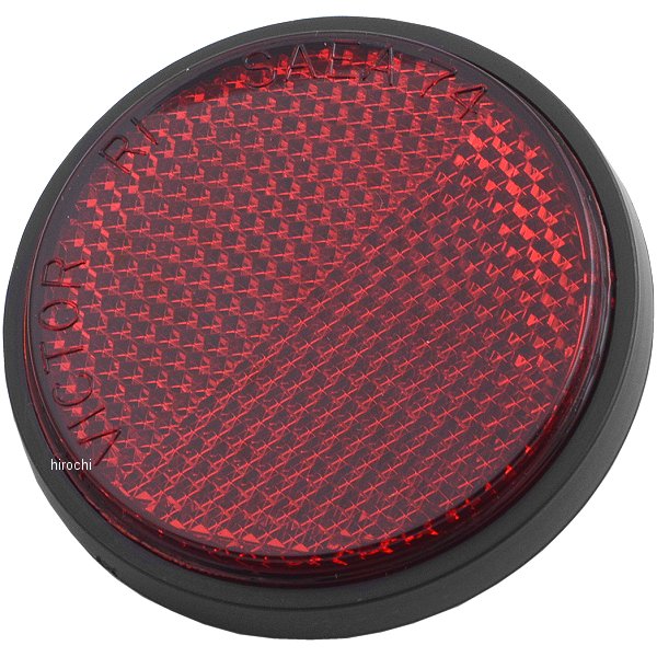 リフレクター 直径64mm スタッド 赤 (1個売り)RR1R　