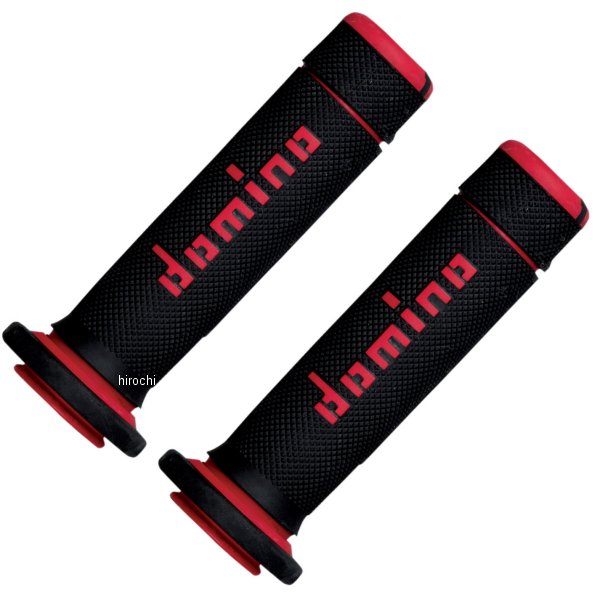 ドミノ(domino) グリップ デュアルコンパウンド 黒/赤 0630-1786 JP店