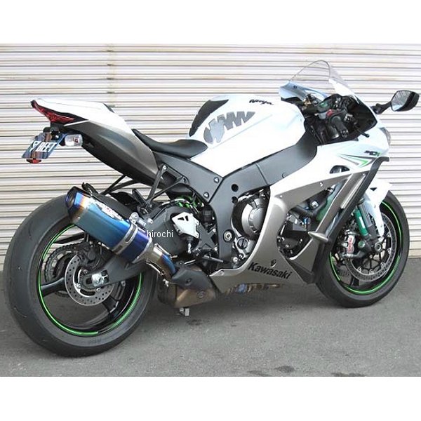ビート BEET スリップオンマフラー ナサートエボリューション TYPE2 16年-17年 ZX-10R チタン/青 0222-KD8-BL JP店