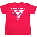 ビート BEET Tシャツ 赤 Lサイズ 0700-BTL-06 JP店