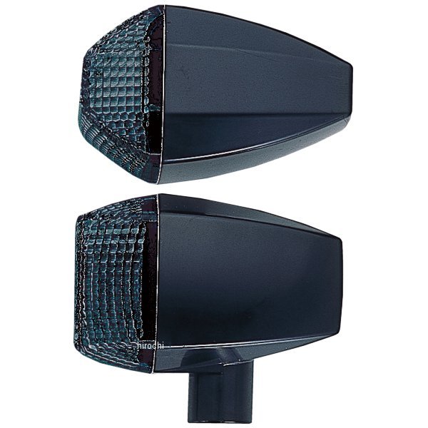 ポッシュ POSH ウインカー 汎用 ZRタイプLED スタンダード ダブル 2個 黒/スモーク 096463-06 JP店