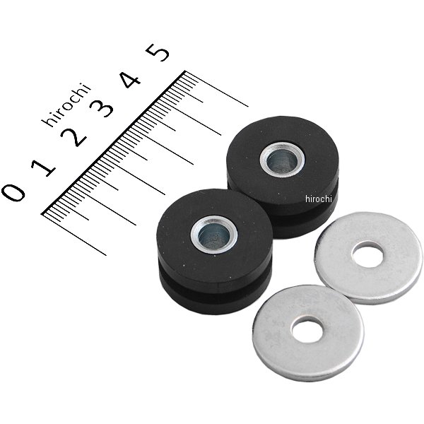 【メーカー在庫あり】 ポッシュ POSH H型ラバー M6ボルト用 大型 2個入り 100204 JP店