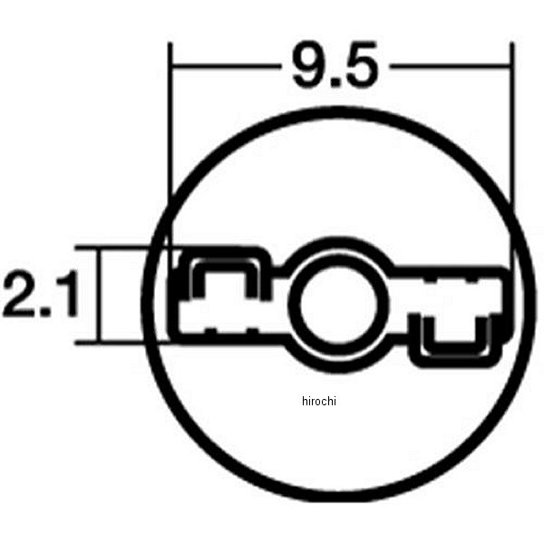 【メーカー在庫あり】 エナジープライス Energy Price バルブ ウインカー球 12V10W ウエッジ 1個入り NBV001 JP店
