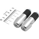 【メーカー在庫あり】 ハリケーン アルミ削り出しサイドキャップ シルバー Φ7/8インチハンドル用 HB0302A JP店