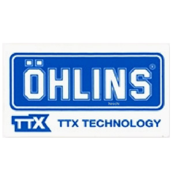 オーリンズ OHLINS クリアーステッカー 汎用 TTX 0191-24 JP店