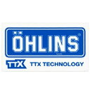 オーリンズ OHLINS クリアーステッカー 汎用 TTX 0191-24 JP店