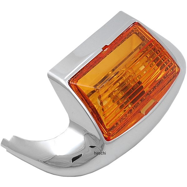 【USA在庫あり】 バイカーズチョイス Biker's Choice フロント フェンダー チップ ライト アンバーレンズ 59082-79 bkc491275 JP店