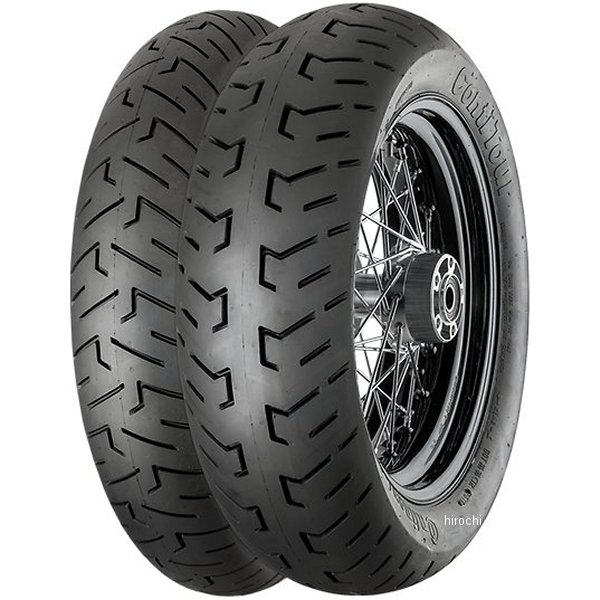 Below 15 inches - コンチネンタル Continental コンチツアー 130/90 - 16 M/C 67 H TL フロント 4019238762860 JP店