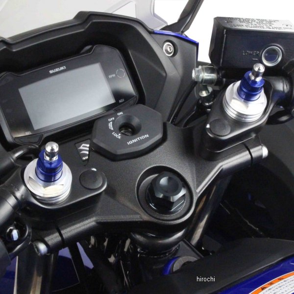 ポッシュ POSH イニシャルアジャスタ− 17年 GSX250R タイプ シルバー/赤 088066-02 JP店
