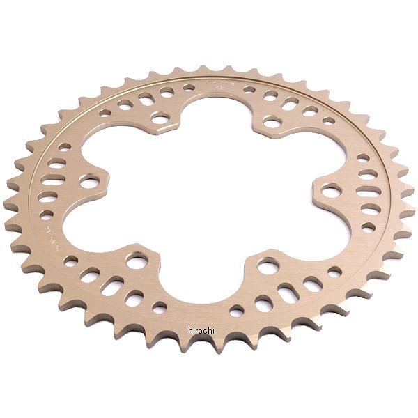 サンスター SUNSTAR リア スプロケット 520/42T 15年-16年 Ninja 250SL アルミ シャンパンゴールド RK-118-42 JP店