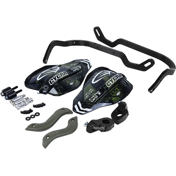 【USA在庫あり】 サイクラ CYCRA ハンドガード Probend CRM OPS レーサー パック 22mmバー用 黒 0635-1124 JP店
