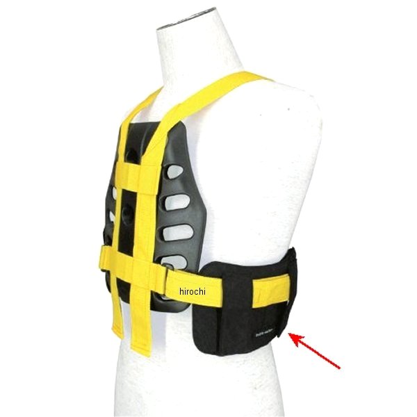 ヒットエアー hit-air ハーネス専用サイドパット 黒 4560216409746 JP店