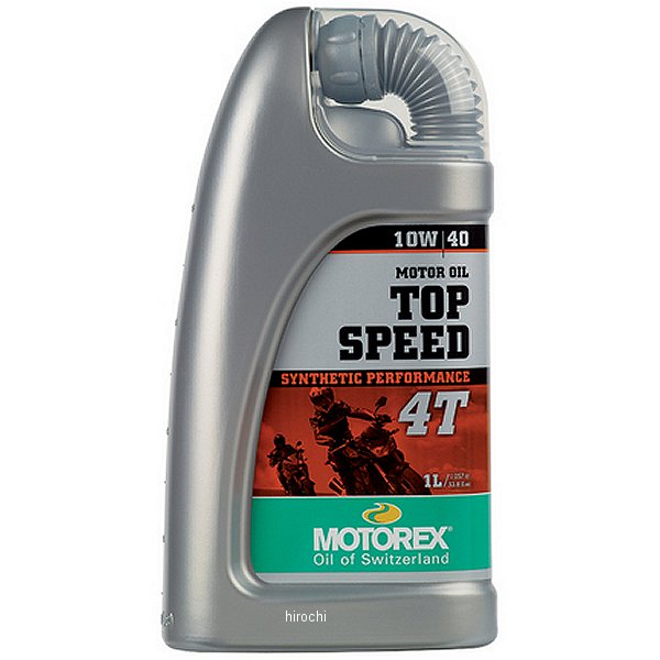 【メーカー在庫あり】 モトレックス MOTOREX TOP SPEED MC 4T 10W-40 4サイクルオイル 1L 97798 JP店