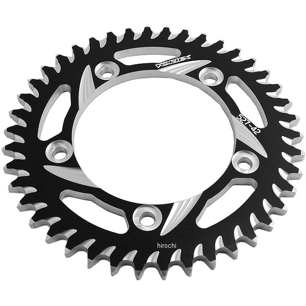 【USA在庫あり】 ボルテックス Vortex リア スプロケット 42T/530 01年-08年 GSX-R1000、SV1000、SV1000S アルミ 黒 (CAT5) 1211-1051 JP店