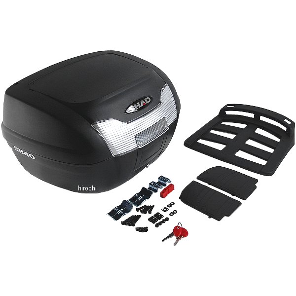 Shard - 【メーカー在庫あり】 シャッド SHAD SH40 CARGO トップケース ブラック 無塗装 D0B40199 JP店