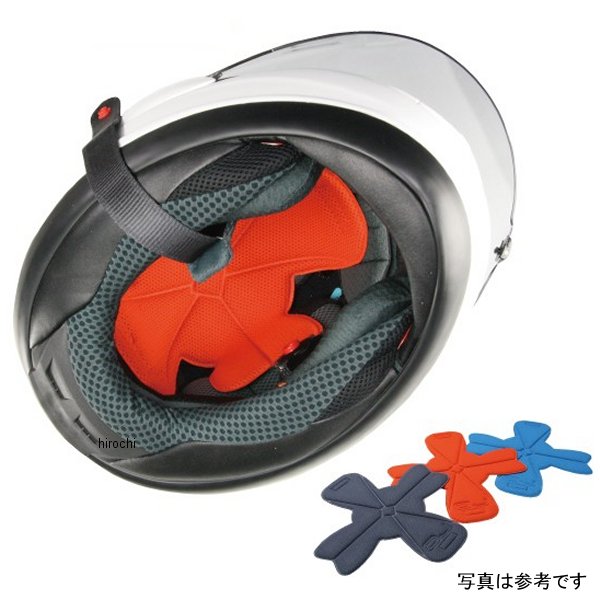 【メーカー在庫あり】 ラフ&ロード ポリジン フラワー ヘルメットライナー 青 OJF042BL JP店