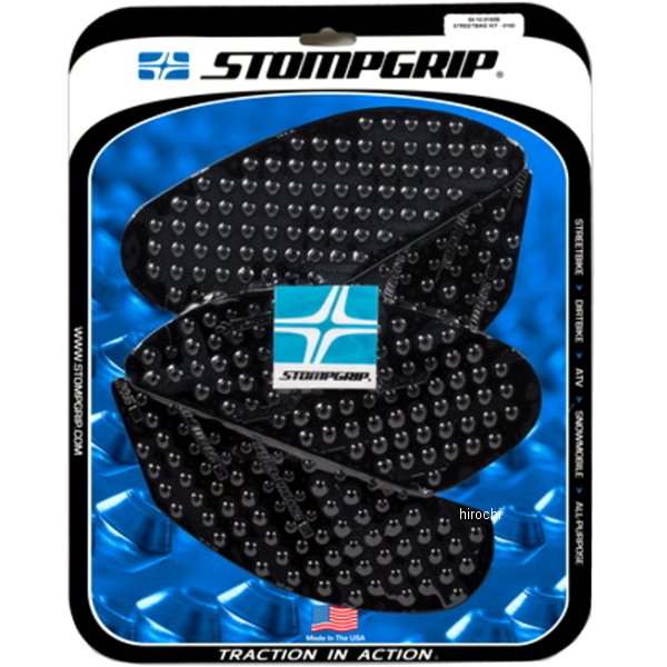 【メーカー在庫あり】 ストンプグリップ STOMPGRIP タンク グリップ 18年 ニンジャ H2 黒 55-10-0150B JP店