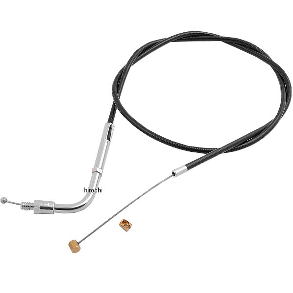  バーネット Barnett スロットル ケーブル 33.5インチ 黒 76年-80年 XL、FL、FX DS-223878 JP店