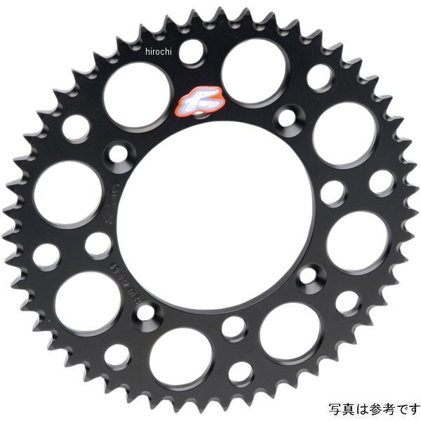 【USA在庫あり】 レンサル RENTHAL リア スプロケット 46T 15年-17年 KTM フリーライド250R 黒 ren441U-520-46GPBK JP店