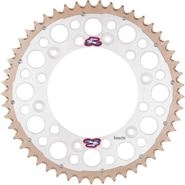 【USA在庫あり】 レンサル RENTHAL リア スプロケット ツインリング 47T/520 CRF、CR アルミ シルバー ren1540-520-47GPSI JP店