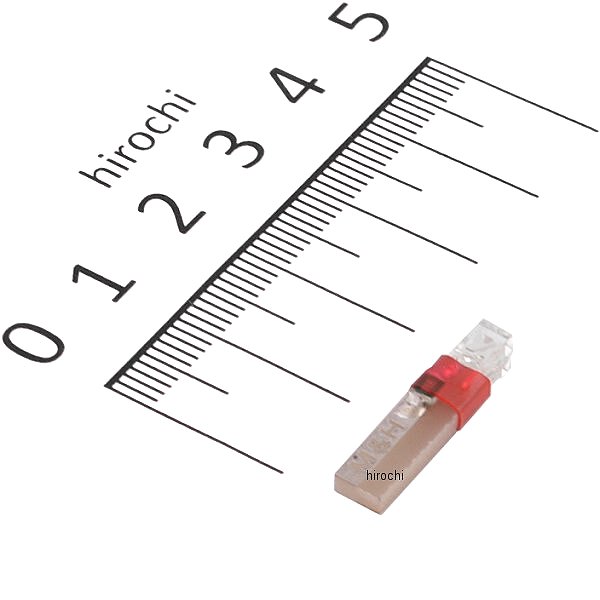 【メーカー在庫あり】 M&H マツシマ メーター ポジション ライセンス用 拡散タイプL700F 12v用 ウエッジ(小) レッド L707FRE JP店