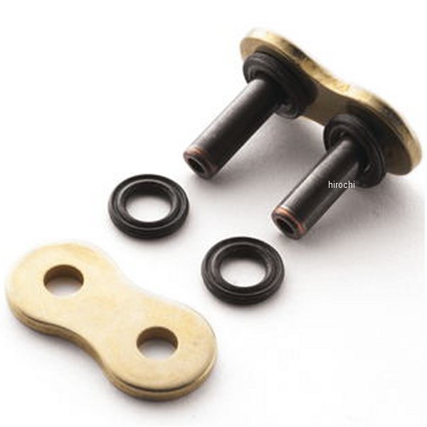 【USA在庫あり】 バイクマスター BikeMaster チェーン 520BMZR シールチェーン ゴールド カシメ bkm197411 JP店