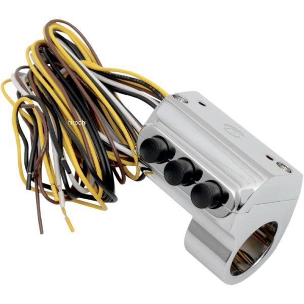 【USA在庫あり】 パフォーマンスマシン スイッチハウジング 3ボタン 左側 ハイドロリッククラッチ用 ク..