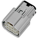 【USA在庫あり】 ナムズ NAMZ モレックス MX150 防水コネクター メス 8ピン 72469-07GY グレー namNM-33472-0802 JP店