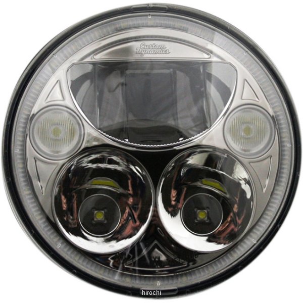 【USA在庫あり】 カスタムダイナミクス LED ヘッドライト 7インチ TruBEAM H4 5800...