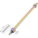 NCY ステンレス アクスルシャフト アドレスV125 チタンルック V125-NCY-03 JP店(2)