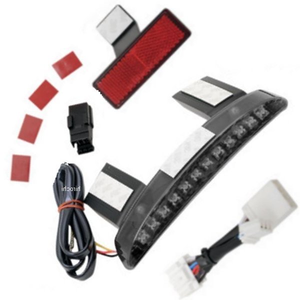 【USA在庫あり】 DRAG LEDテールライト 09年-13年 スモークレンズ 2010-0917 JP店