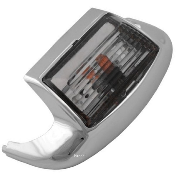 【USA在庫あり】 DRAG フロント フェンダーチップ ライト 99年-13年 FLT スモーク 2040-0585 JP店