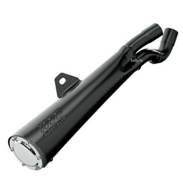 【USA在庫あり】 スーパートラップ SUPERTRAPP スリップオンマフラー スラッシュカット スーパーストリート メガホン 85年-07年 VMAX 黒 822-41200 JP店