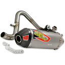 【USA在庫あり】 プロサーキット Pro Circuit フルエキゾースト T-6 アシンメトリ 17年 Z125 Pro ステン/チタン/カーボン 1810-2420 JP店