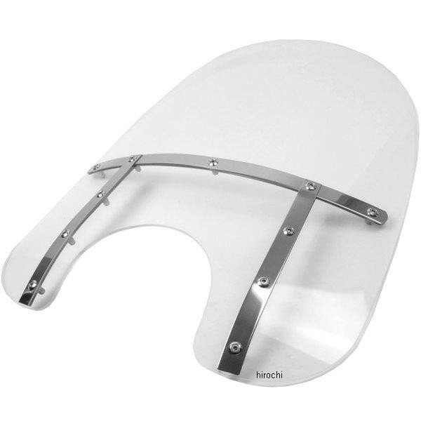 【USA在庫あり】 メンフィスシェード Memphis Shades ウインドシールド ファット 21インチ高/ライト幅7インチ クリア MEM3410 JP店