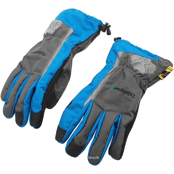 2輪 コミネ/KOMINE GK-132 レインオーバーグローブ 06-132 ブラック/グリーン サイズ：M～XL Rainover Glove