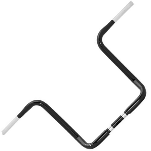 【USA在庫あり】 バーリーブランド BURLY BRAND 1.25インチ ハンドルバー Ape 13インチ 14年以降 FHT 黒(つや有り) burB12-2001B JP店