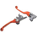 【メーカー在庫あり】 ジータ ZETA ピボットレバーセット FP 14年以降 KTM、ハスクバーナ 3フィンガー オレンジ ZE44-4127 JP店