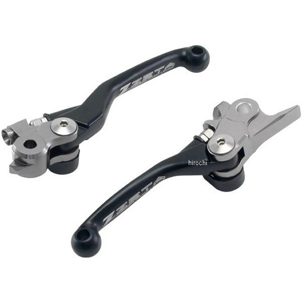 【メーカー在庫あり】 ジータ ZETA ピボットレバーセット FP 14年以降 KTM、ハスクバーナ 3フィンガー 黒 ZE44-4131 JP店