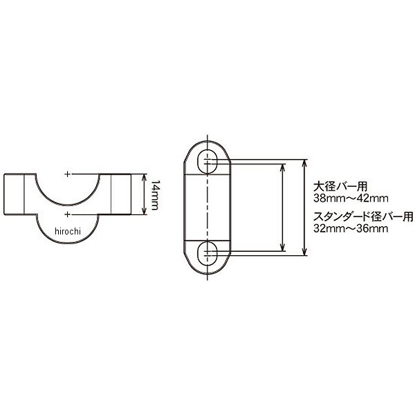 �ڥ᡼�����߸ˤ���� ������ ZETA �С��饤�����ڡ����� ���� ����������ɥС� 14mm ZE53-0714 JPŹ